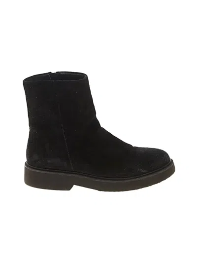 Pre-owned Aquatalia Boots In Black