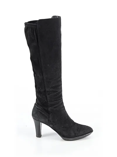 Pre-owned Aquatalia Boots In Black