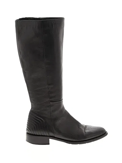 Pre-owned Aquatalia Boots In Black