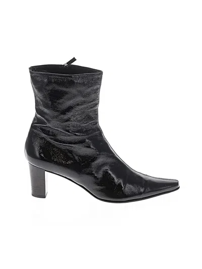 Pre-owned Aquatalia Boots In Black