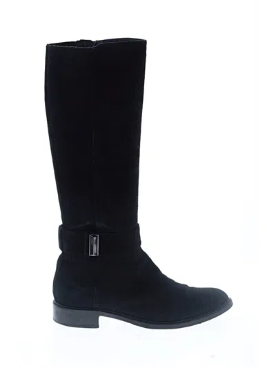 Pre-owned Aquatalia Boots In Black