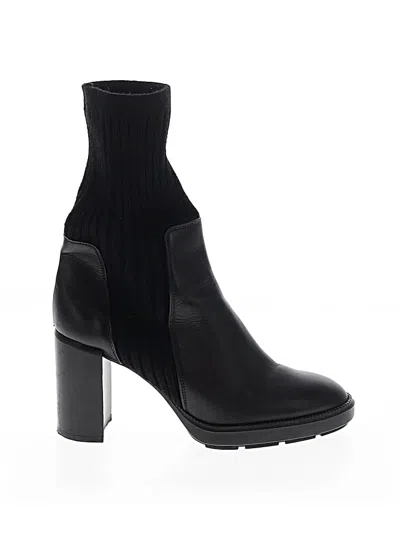 Pre-owned Aquatalia Boots In Black