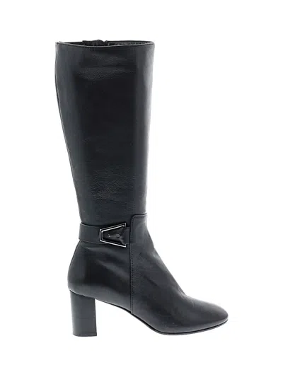 Pre-owned Aquatalia Boots In Black