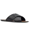 Aquatalia Britt Water Repellent Slide Sandal In Black