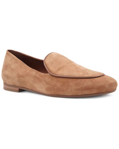 Aquatalia Calandra Waterproof Suede Loafer In Multi