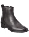 Aquatalia Carisa Waterproof Leather Bootie In Black
