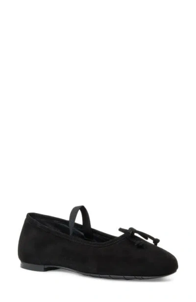 Aquatalia Carmella Mary Jane Flat In Animal Print