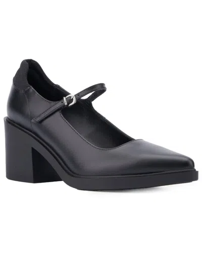 AQUATALIA AQUATALIA CASHA WEATHERPROOF LEATHER PUMP