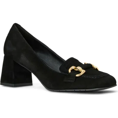 Aquatalia Corrina Loafer Pump In Black