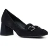 Aquatalia Corrina Loafer Pump In Black