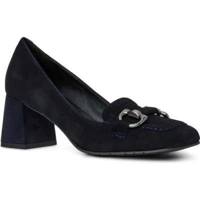 Aquatalia Corrina Loafer Pump In Black