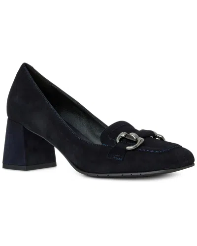 Aquatalia Corrina Waterproof Suede Pump In Black