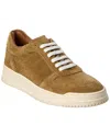 Aquatalia Cristo Suede Sneaker In Multi