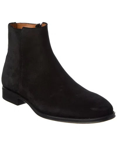 Aquatalia Daniel Suede Boot In Black