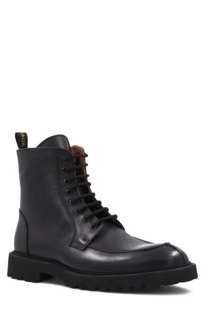 Aquatalia Danny Water Resistant Lace-up Boot In Black