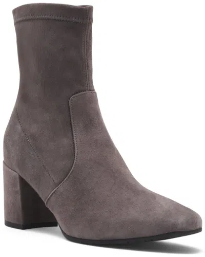 Aquatalia Demetra Weatherproof Suede Bootie In Grey