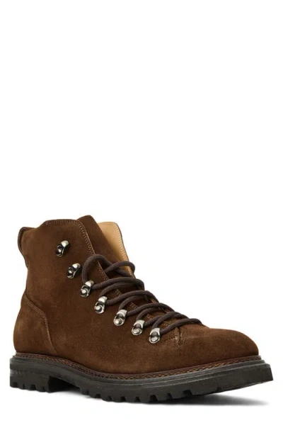 Aquatalia Denali Water Resistant Lace-up Boot In Brown