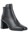 Aquatalia Dolora Weatherproof Leather Boot In Black