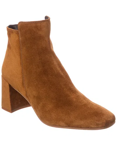 Aquatalia Dolora Weatherproof Suede Boot In Brown