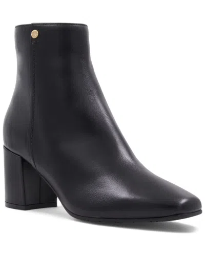 Aquatalia Domani Weatherproof Leather Bootie In Black