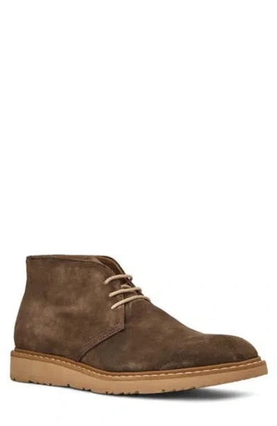 Aquatalia Duke Chukka Boot In Taupe Suede