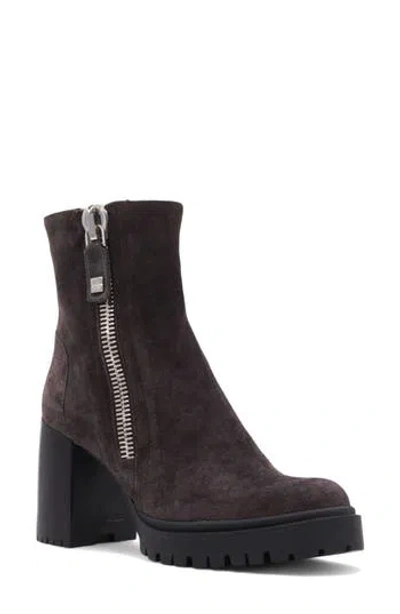 Aquatalia Emma Weatherproof Platform Bootie In Burgundy