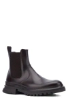 Aquatalia Enrico Chelsea Boot In Dark Brown
