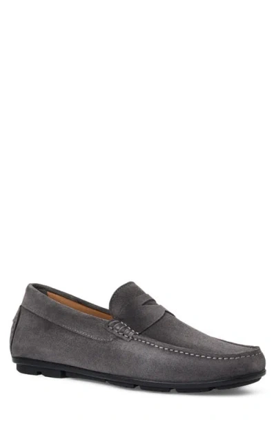 Aquatalia Enzo Water Resistant Driving Loafer In Animal Print