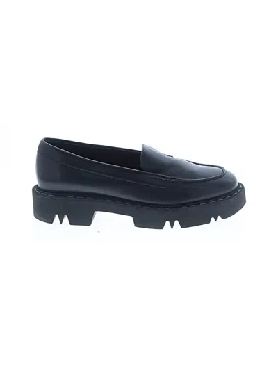 Pre-owned Aquatalia Flats In Black