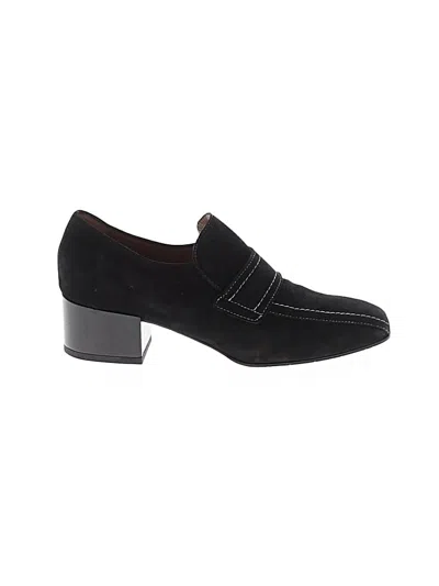 Pre-owned Aquatalia Flats In Black
