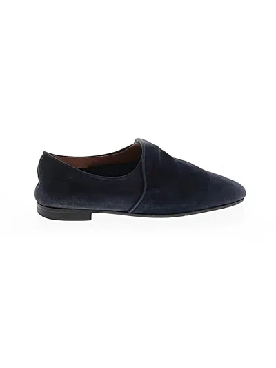 Pre-owned Aquatalia Flats In Blue
