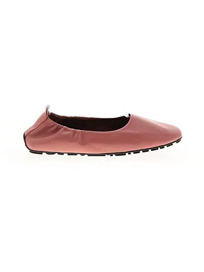 Pre-owned Aquatalia Flats In Pink