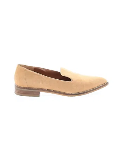 Pre-owned Aquatalia Flats In Tan