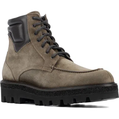 Aquatalia Fortino Water Repellent Boot In Grey Brown