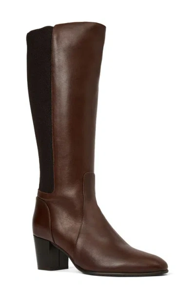Aquatalia Frisa Waterproof Knee High Boot In Black