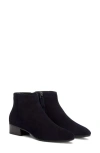 Aquatalia Reeta Suede Ankle Booties In Navy