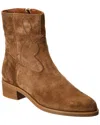 Aquatalia Gaetanna Weatherproof Suede Boot In Multi