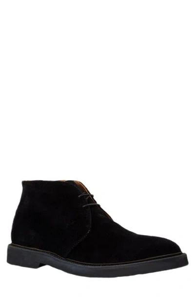 Aquatalia Golliard Water Resistant Chukka Boot In Black
