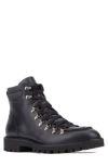 Aquatalia Gustavo Zip Combat Boot In Black