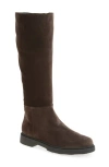 Aquatalia Halena Weatherproof Tall Boot In Mocha