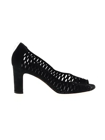 Pre-owned Aquatalia Heels In Black