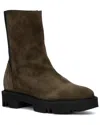 Aquatalia Henlsey Weatherproof Suede Boot In Green