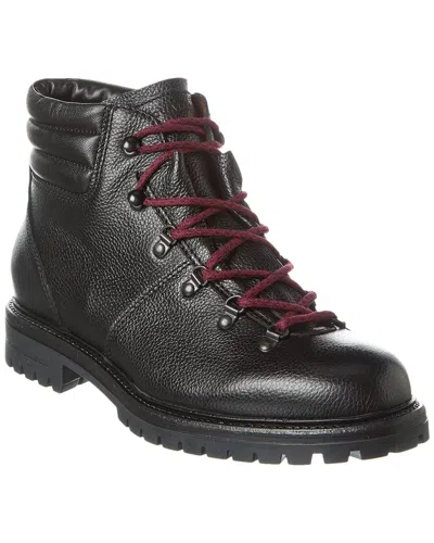 Aquatalia Holt Weatherproof Leather Boot In Black