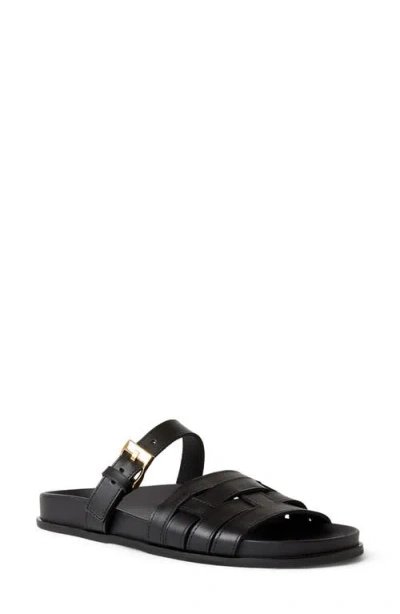 Aquatalia Ispera Weatherproof Slide Sandal In Black