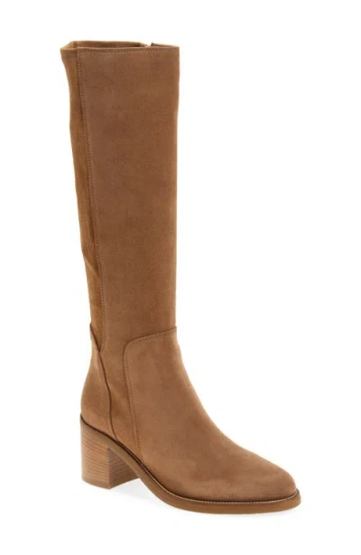 Aquatalia Jasmina Weatherproof Knee High Boot In Champagne