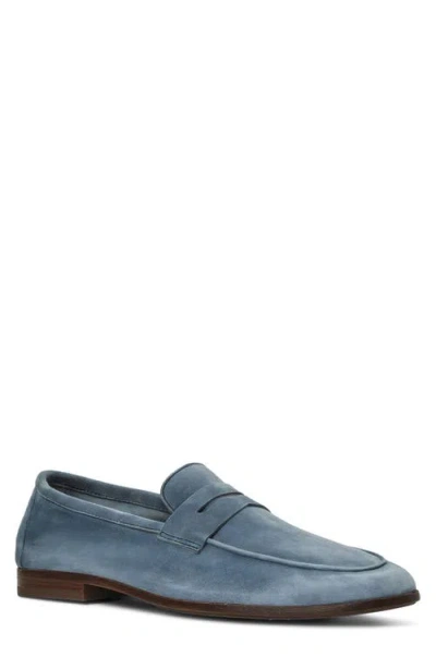 Aquatalia Jon Penny Loafer In Blue