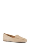 Aquatalia Judie Luxe Croc Embossed Flat In Almond
