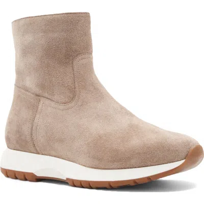 Aquatalia Kit Suede Bootie In Brown