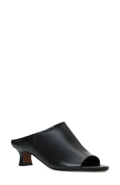 Aquatalia Krava Weatherproof Kitten Heel Sandal In Black