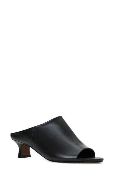 Aquatalia Krava Weatherproof Kitten Heel Sandal In Black